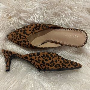 Cheetah Print Kitten Heels